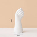 Axyaa Delicate Resin Ceramic Arm Vase Insert Home Decoration