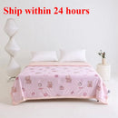 Axyaa Soft Silk Cool Feeling Printed Summer Quilt