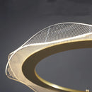 Axyaa Nordic LED Circular Pendant Lights for Modern Spaces