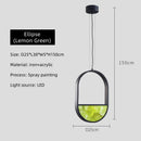 Axyaa Colorful Art Pendant Light for Home and Commercial Spaces