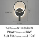 Axyaa Modern LED Wall Lamp for Home Indoor, Staircase, Bedroom & Balcony