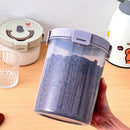 Axyaa Plastic Food Storage Container with Handle and Sealed Lid