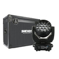 Axyaa LED Wash 19x15W/Beam 275W 10R Flight Case 2 In 1 for Disco KTV Party