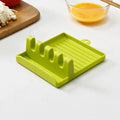 Axyaa Spoon Rests Lid Holder Spatula Stand Non-slip Kitchen Organizer