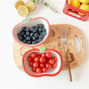 Axyaa Ceramic Fruit Bowl for Baking, Steaming Eggs, Home Kitchens - Microwave & Oven Safe