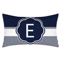 Axyaa Blue Stripe Pillowcase 30X50 for Sofa Chair Decor