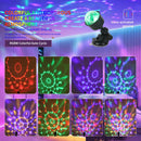 Axyaa RGB Dream Colors Projection Lamps with Music Sync for Bedroom and Party