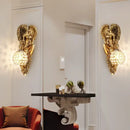 Axya Modern Angel Wall Lamp LED Resin Mermaid Light E27