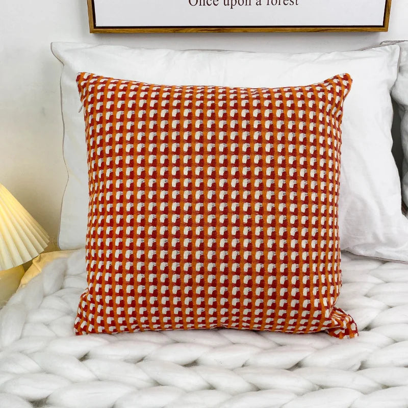 Soft Nordic Throw Pillowcase 45x45cm for Couch Sofa Bed Chair Living Room