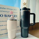 Axyaa Star Cap: Cute Silicone Straw Cover for Stanley Tumbler Cup