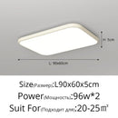 Axyaa Modern LED Ceiling Lamp 5 Colors for Living Room Bedroom Lighting