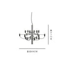 Axyaa Modern Italian Pendant Ceiling Chandelier for Kitchen Living Room