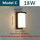 Axyaa LED Wall Light Motion Sensor Outdoor Waterproof Modern Home Garden Fixture