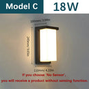Axyaa Motion Sensor LED Wall Light Outdoor Waterproof IP65 Modern Home Decor