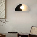 Axyaa Vintage Glass Wall Sconce LED Light for Bedroom Living Room Hotel