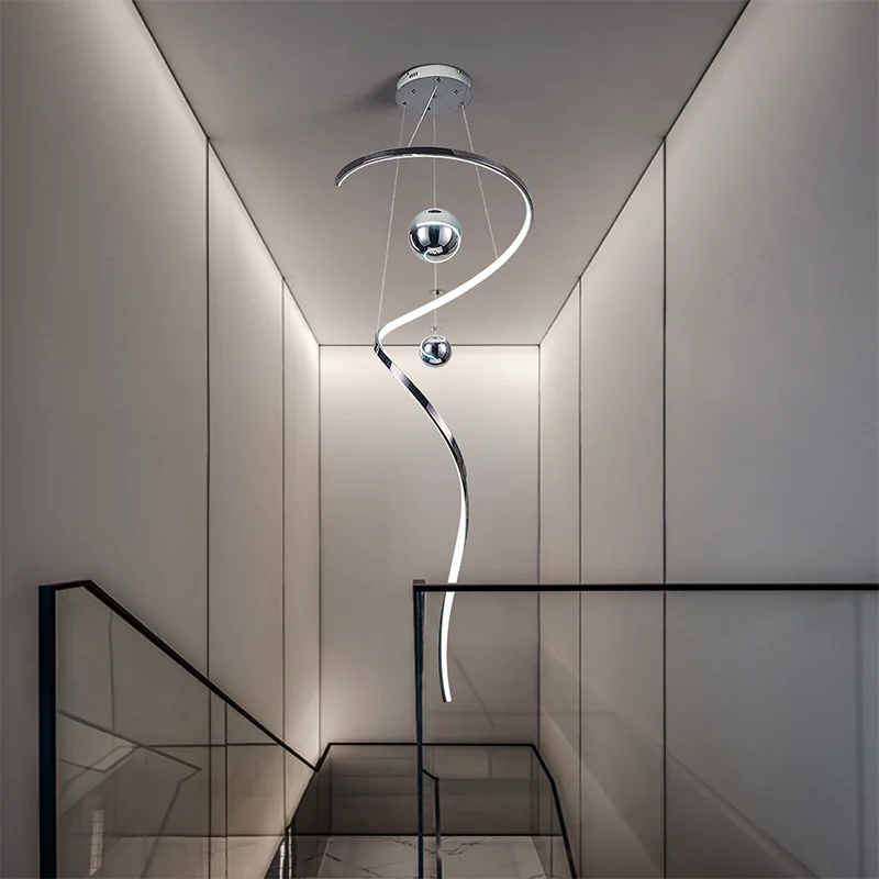 Axyaa Staircase Chandelier: Exquisite Ceiling Lights & Indoor Lighting Fixtures