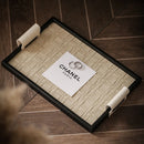 Axya Handmade Leather Tray: Elegant Jewelry & Desktop Organizer