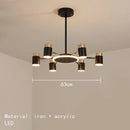 Axyaa LED Rotating Chandelier for Home and Hospitality Lighting