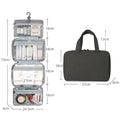 Axyaa Travel Toiletries Bag: Waterproof Hanging Organizer for Bathroom, Makeup & Cosmetics