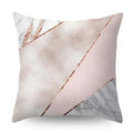 Rose Gold Geometric Pineapple Glitter Pillowcase - Axyaa Home Decor