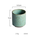 Axyaa Retro Green Ceramic Tableware Set
