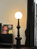 Axya Black Retro Roman Floor Lamp for Living Room, Bedroom & Hotel