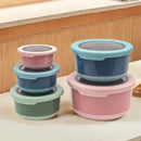 Axyaa Stainless Steel Food Sealing Bowl with Lid - Fresh-keeping Lunch Box