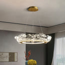 Axyaa Modern Pendant Chandelier LED Ceiling Light for Dining Living Room