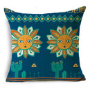 Axyaa Ramadan Bohemian Style Sofa Car Square Cushion Cover Sizes 40*40cm/45*45cm/50*50cm