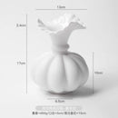 Axyaa Ceramic Luxury Vase, Living Room Dining Table Flower Arrangement Ornament, Hydroponic Vase
