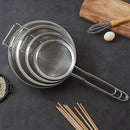 Axyaa Pasta Colander Stainless Steel Skimmer French Fries Strainer Spoon