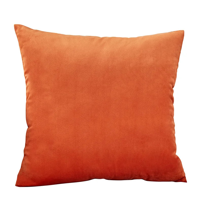 Axyaa Velvet Throw Pillow Cover - Ultra Soft Comfortable Home Decoration