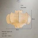 Axyaa Silk Pendant Lights: Nordic Minimalist Modern Home Decor Fixture