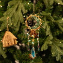 Axyaa Crystal Pendant Handmade Decorative Wind Chime Suncatcher