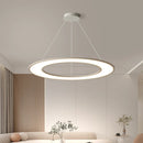 Axyaa Modern Ring Pendant Light for Living Room, Dining Room & Study
