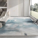 Axyaa Fluffy Soft Large Area Rug, Modern Minimalist Living Room Bedroom Decor
