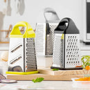 Axyaa 4-Sided Boxed Grater: Multi-Functional Rust-Proof Kitchen Gadget
