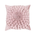 Axyaa 3D Sunflower Velvet Cushion Cover: Handmade Small Daisy Flower Throw Pillow