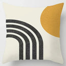 Axyaa Abstract Line Pattern Decorative Pillow Cover