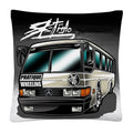 Axyaa Stunt Motorcycle Cartoon Soft Plush Cushion Cover Pillow Case