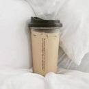 Axyaa Iced American Coffee Cup Tritan Water Bottle for Women