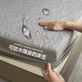 Axyaa Quilted Mattress Protector: Waterproof, Non-Slip, Breathable, Anti-Mite, Anti-Bacterial
