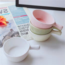 Axyaa Ceramic Seasoning Plates with Handles and Mini Milk Cups