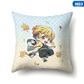 Axyaa Demon Slayer Anime Cushion Covers for Home Decor