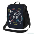 Axyaa Insulated Gaming Lunch Bag: Keeps Food Cold for Work, School, or Beach