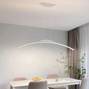 Axyaa LED Long Strip Pendant Lamp for Modern Nordic Indoor Decor