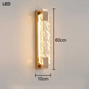 Fog Crystal Wall Lamp Axyaa LED Lighting for Living Room Bedroom Corridor Home Decor
