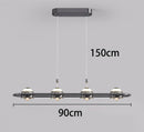 Axyaa Modern LED Pendant Chandeliers for Living Room Staircase Indoor Lighting