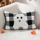 Axyaa Halloween Stripes Pillow Case Halloween Cushion Covers