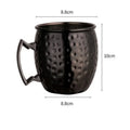 Axyaa Moscow Mule Hammered Copper Plated 530ml Cocktail Mug